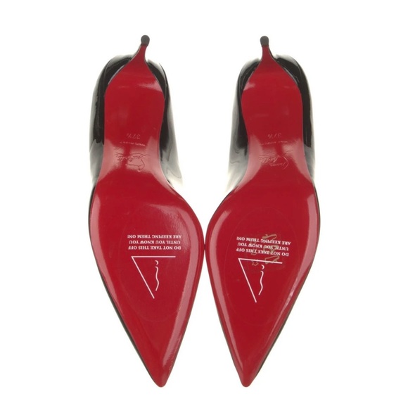 Christian Louboutin Patent Black Heels 70mm *Brand New* - Picture 4 of 4